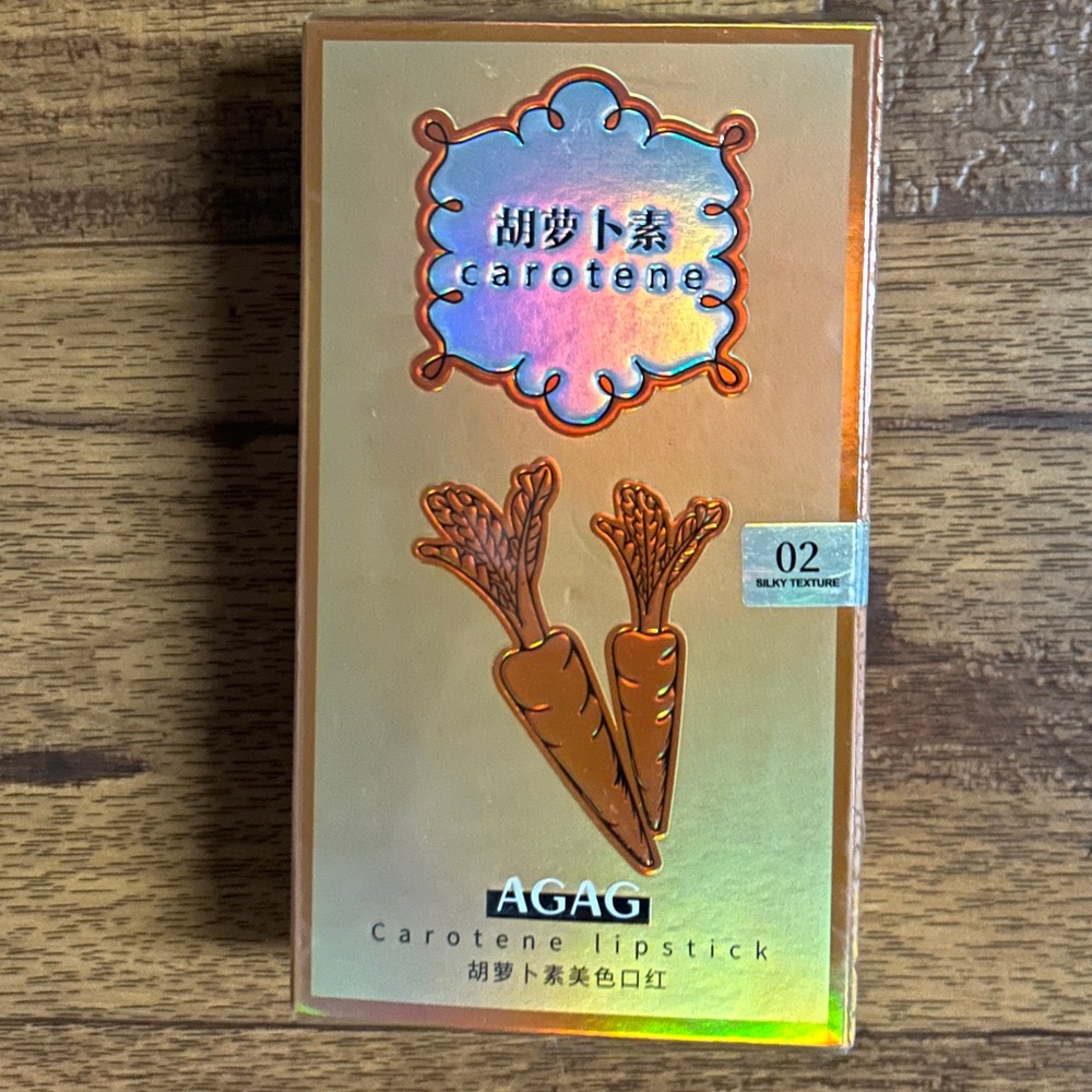 AGAG Carotene Lipstick ~ New W/ Sealed Box